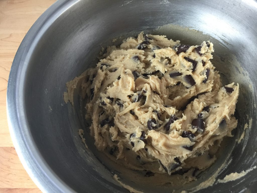 Chocolate chip cookie dough