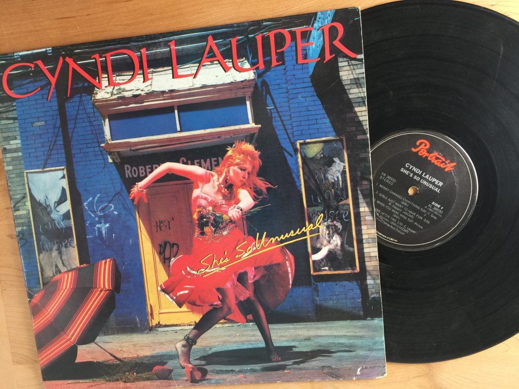 Cyndi Lauper album cover