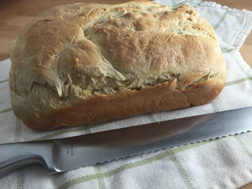 Homemade sandwich bread