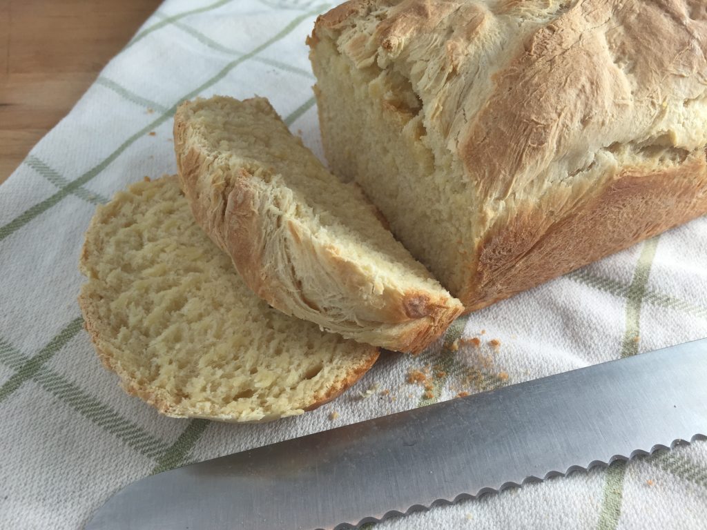 Homemade sandwich bread