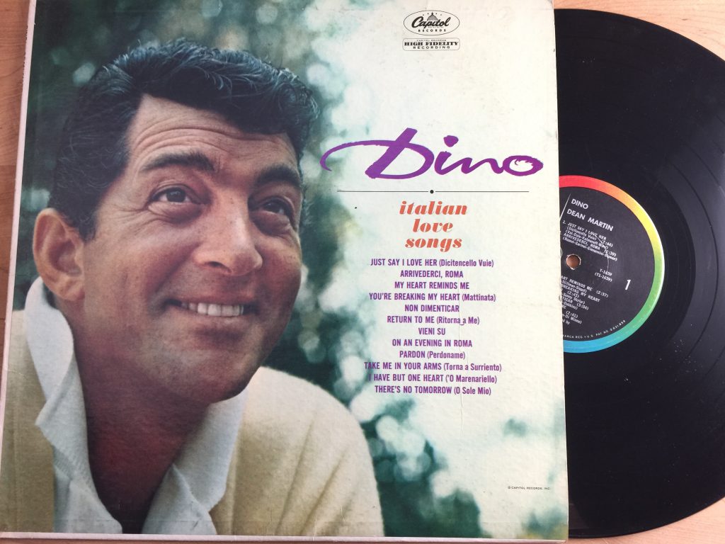 Dean Martin Dino Italian Love Songs album