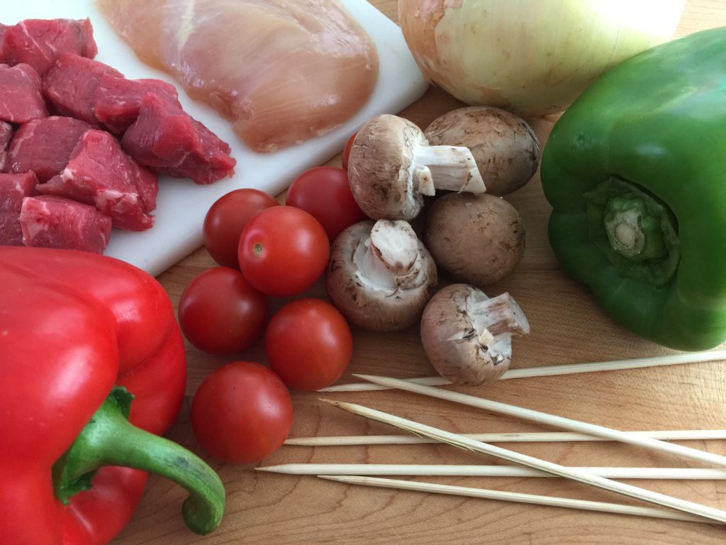 Grilled Kabobs ingredients