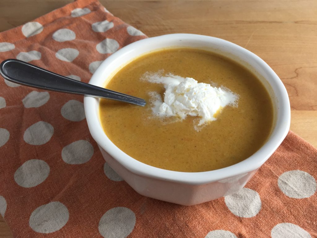 Butternut squash soup