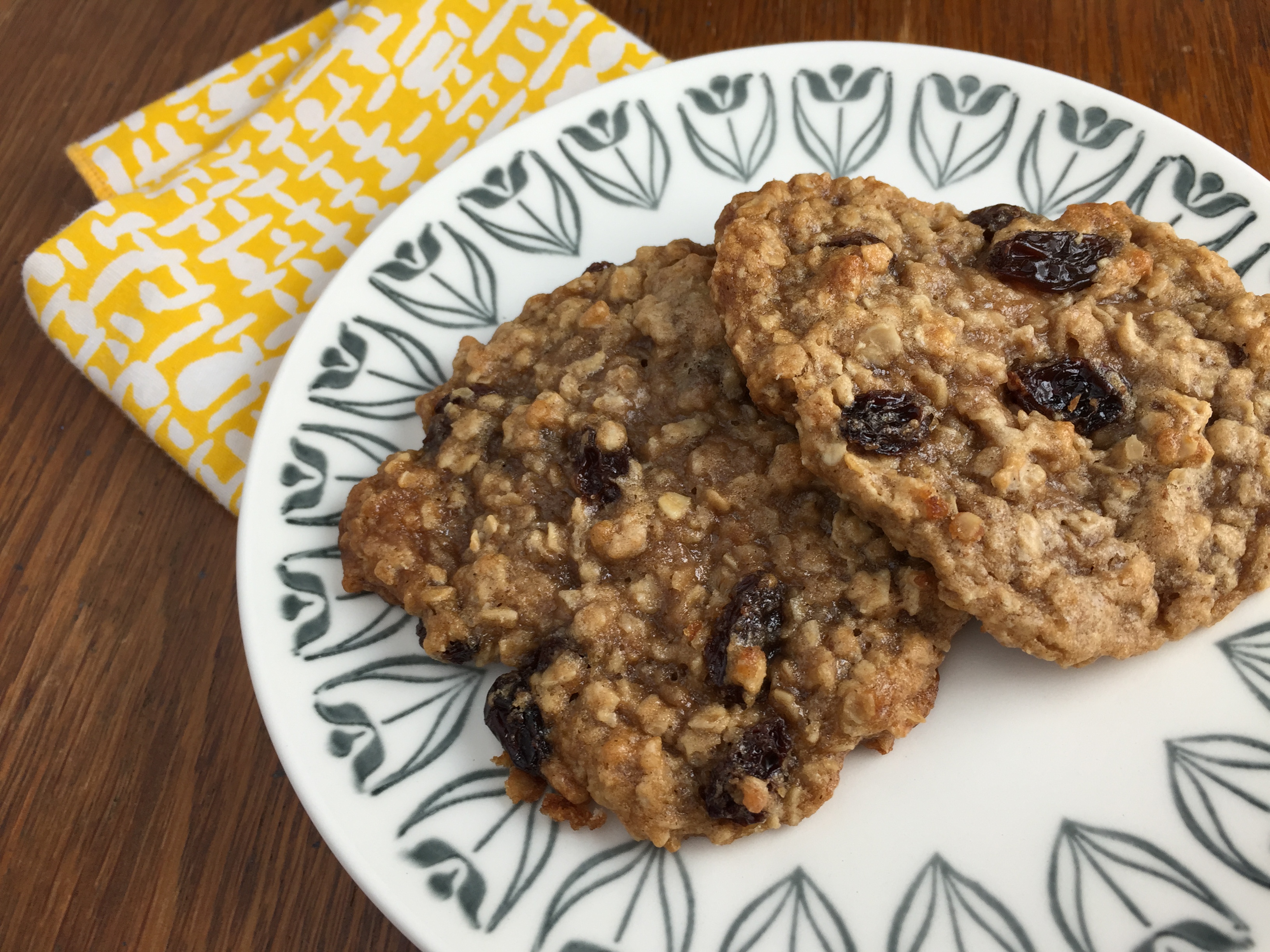 Duet: Oatmeal Raisin Cookies / “Here Today”