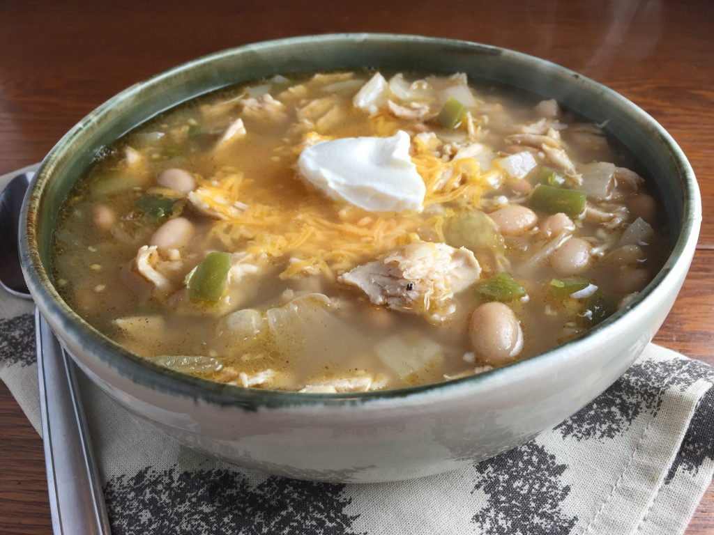 Chicken Chili recipe Cooking with Vinyl