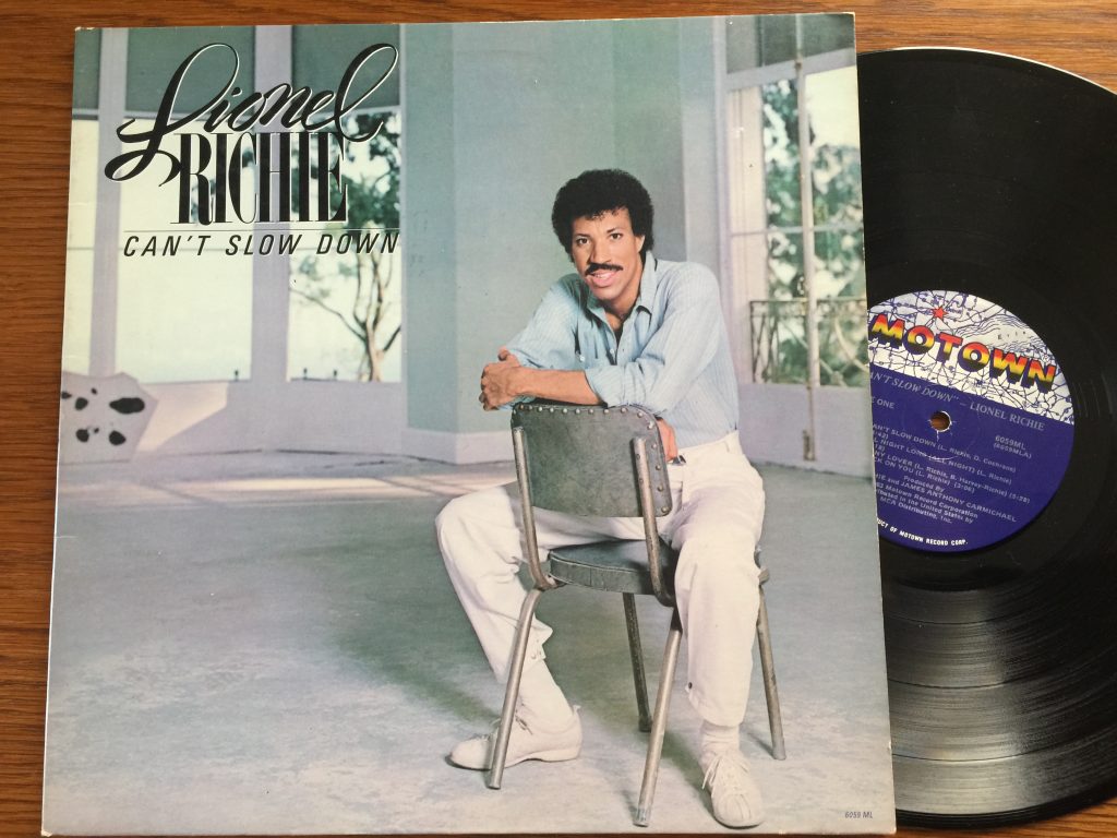 Lionel Richie Can't Slow Down Vinyl Album LP