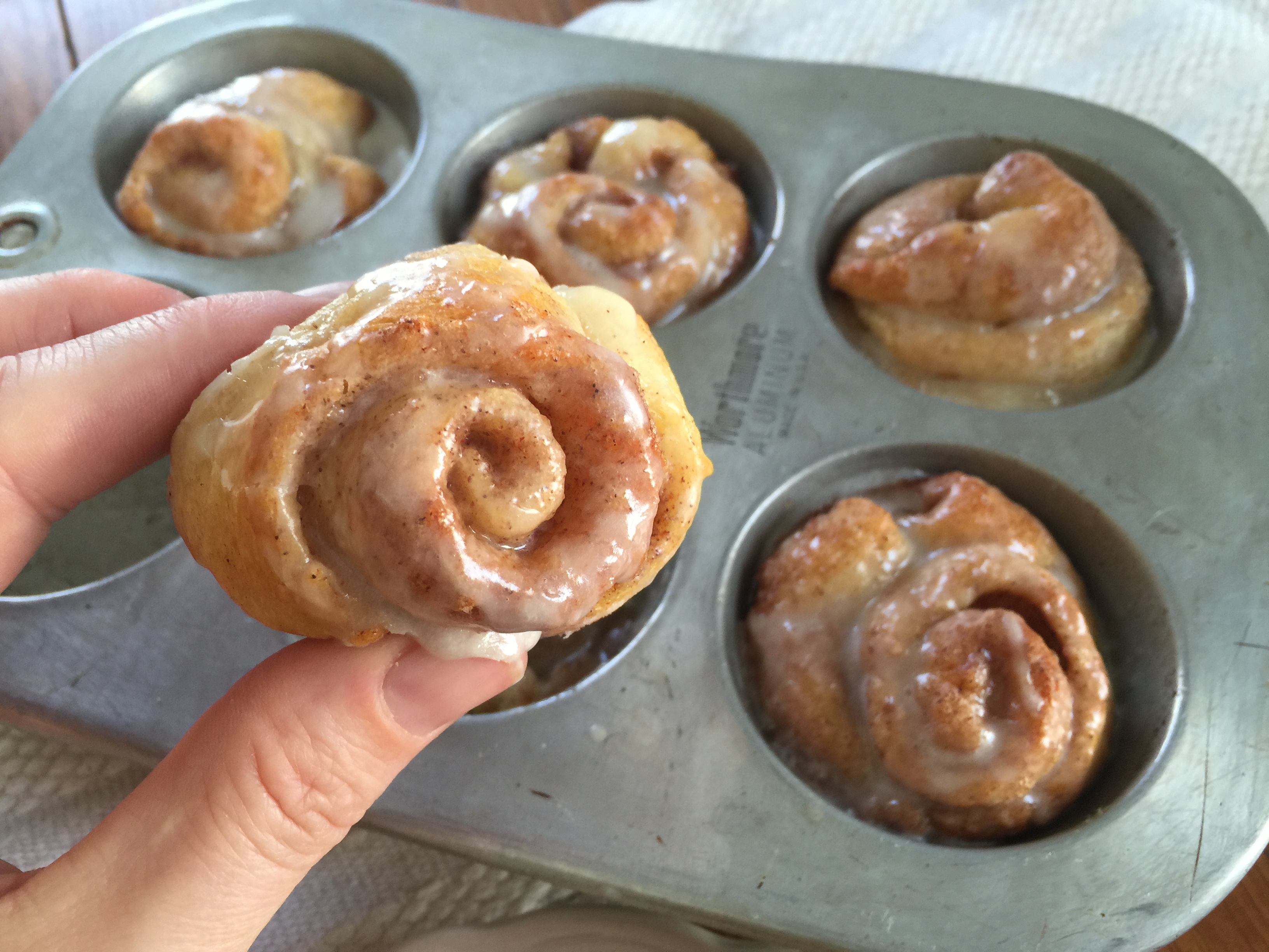 Mini Cinnamon Rolls Using Crescent Rolls Recipe