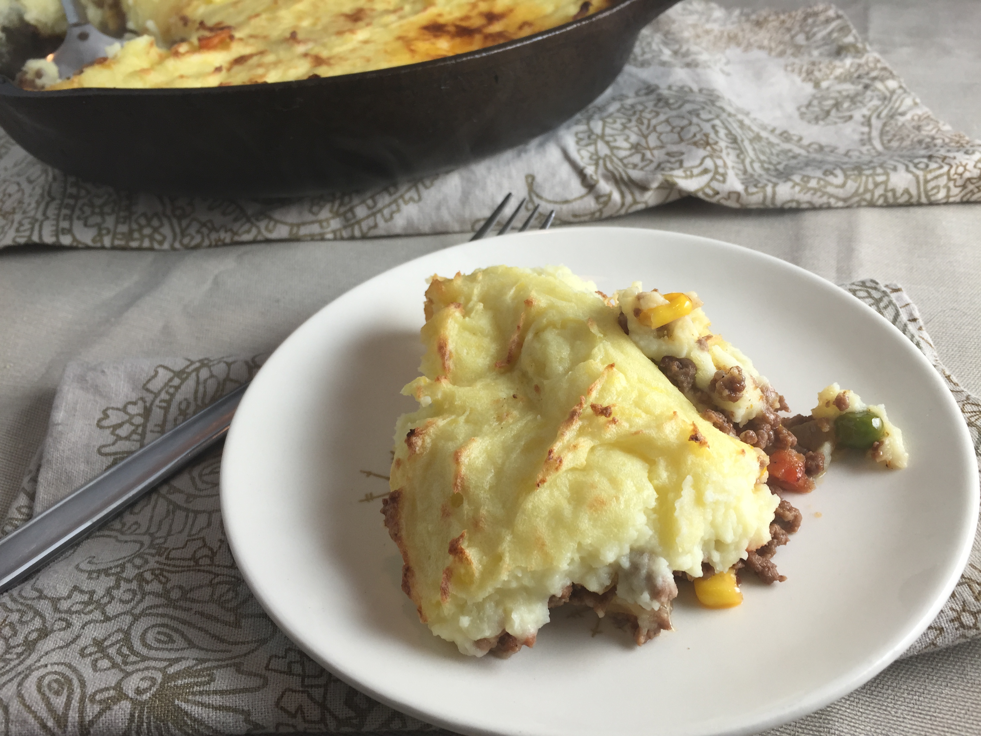 Duet: Skillet Shepherd’s Pie / Van Morrison “Moondance”