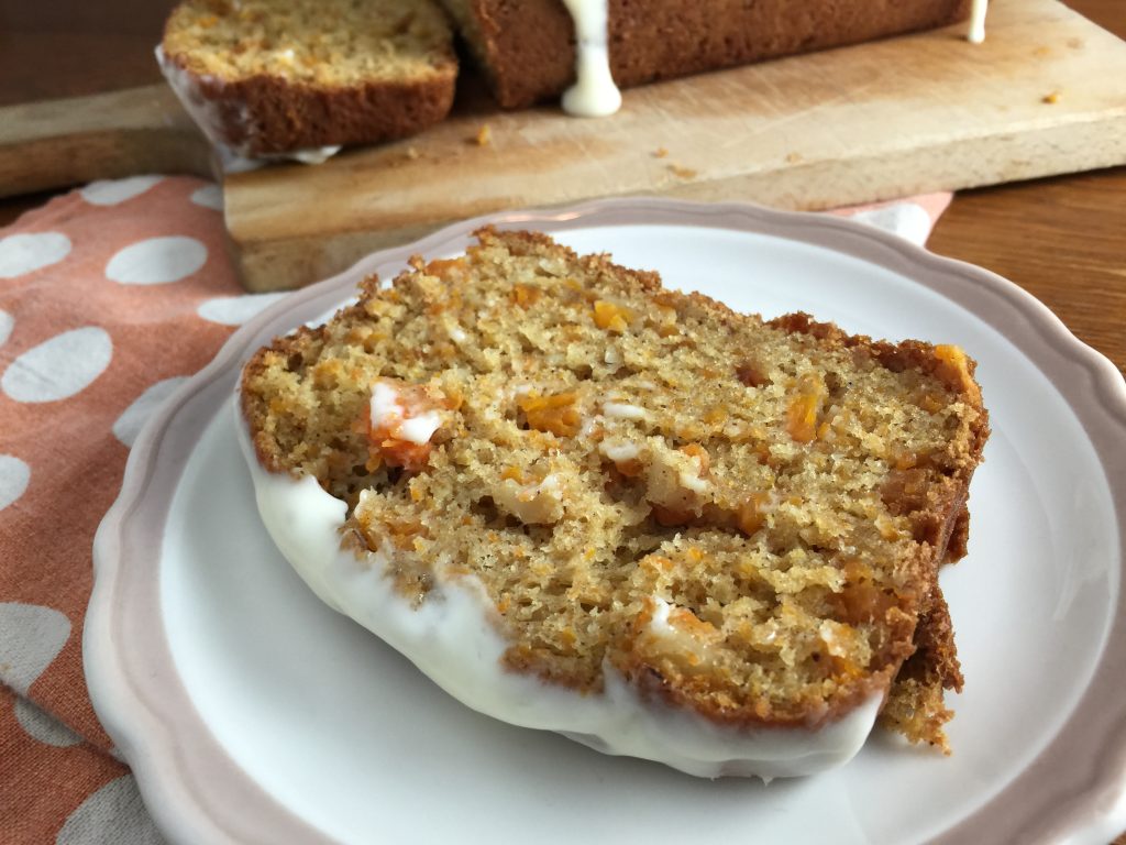 Squash Bread with cream cheese frosting recipe