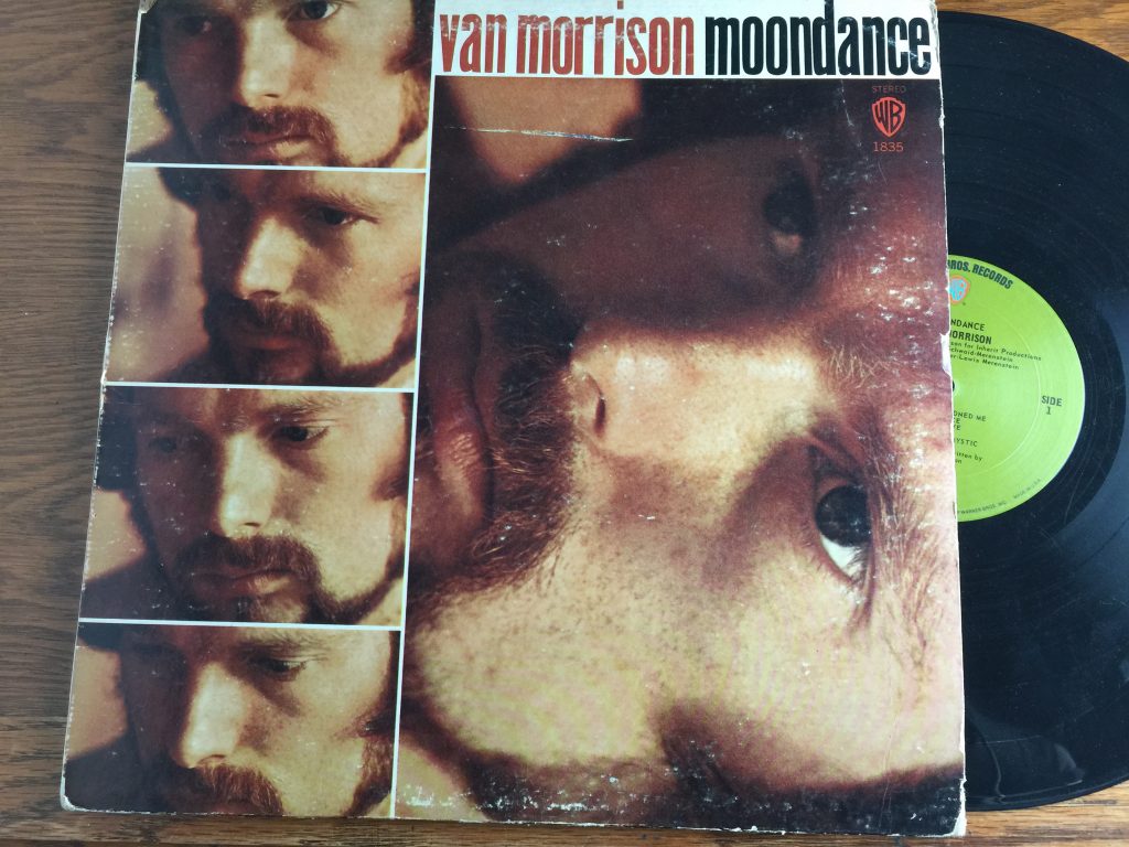 Van Morrison Moondance vinyl album LP