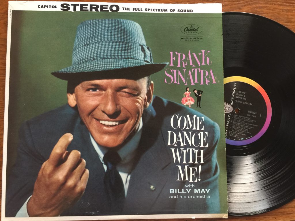 Frank Sinatra Come Dance With Me vinyl LP record album from CookingWithVinyl.com