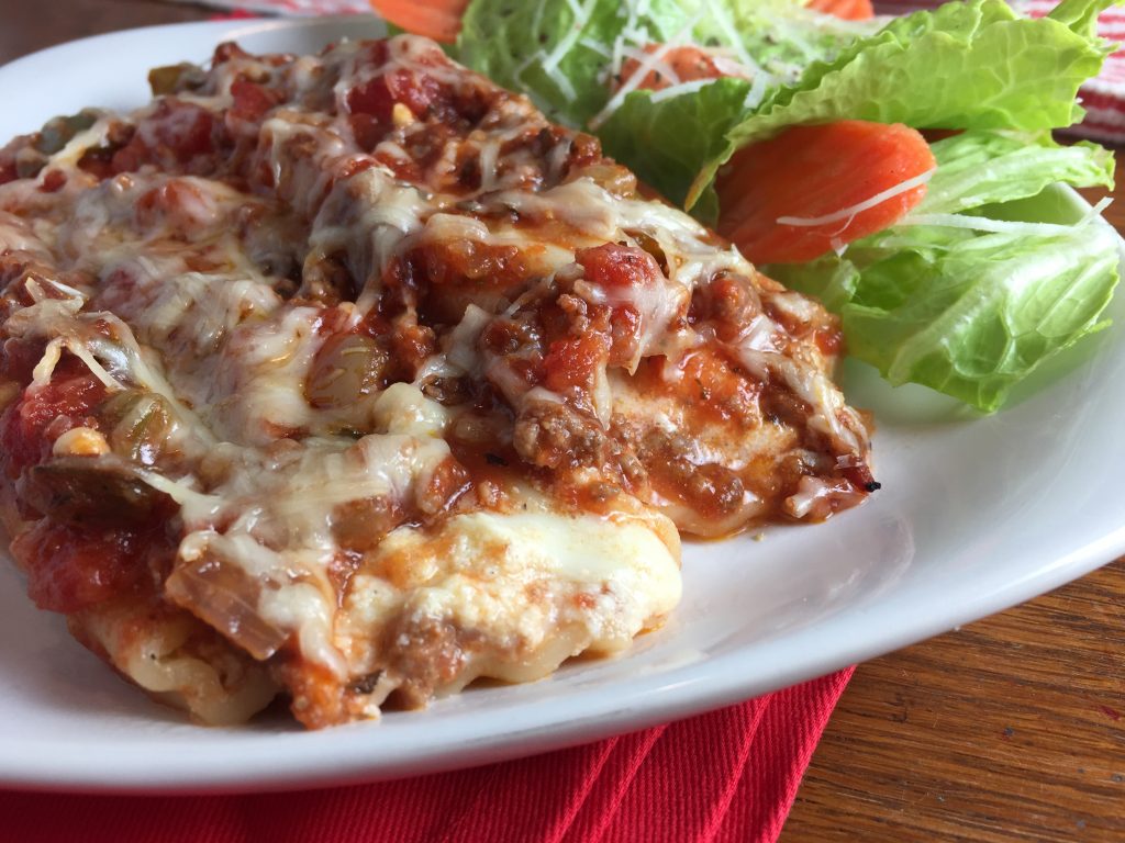 Cheese Manicotti