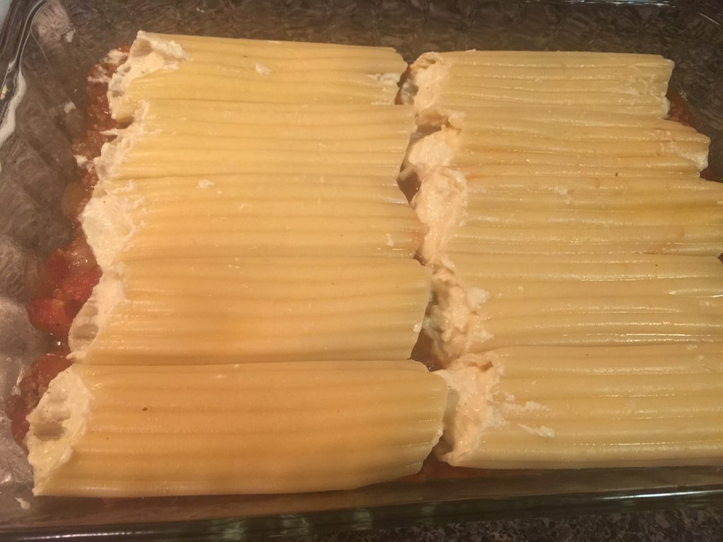 Cheese Manicotti