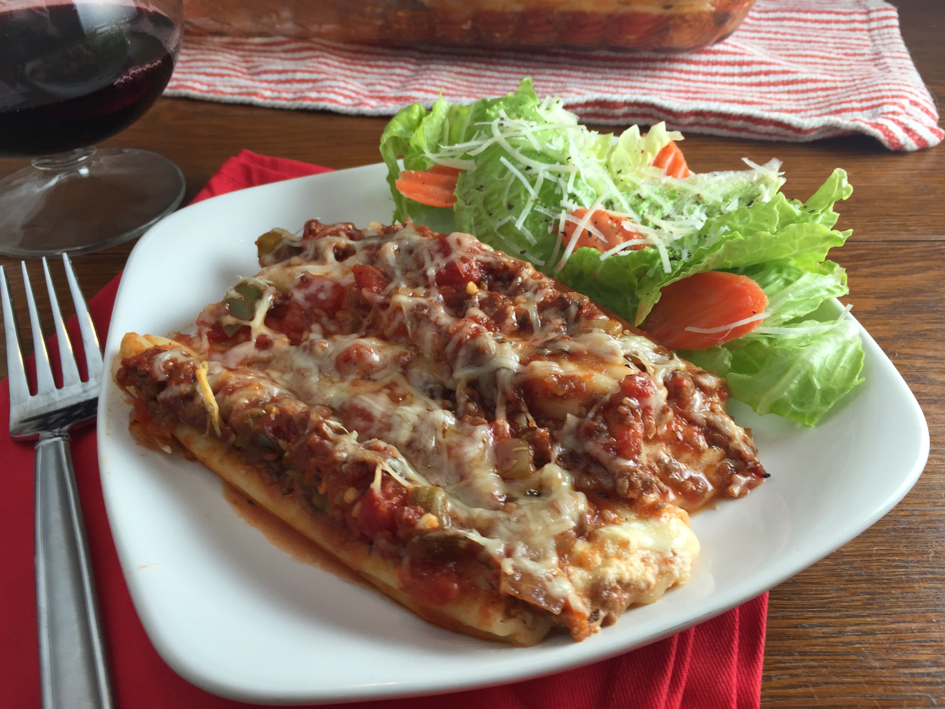 Duet: Cheese Manicotti / Billy Joel “The Stranger”