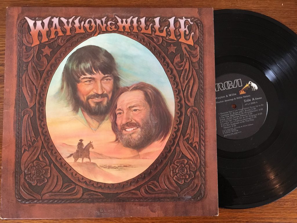 Waylon & Willie vinyl album