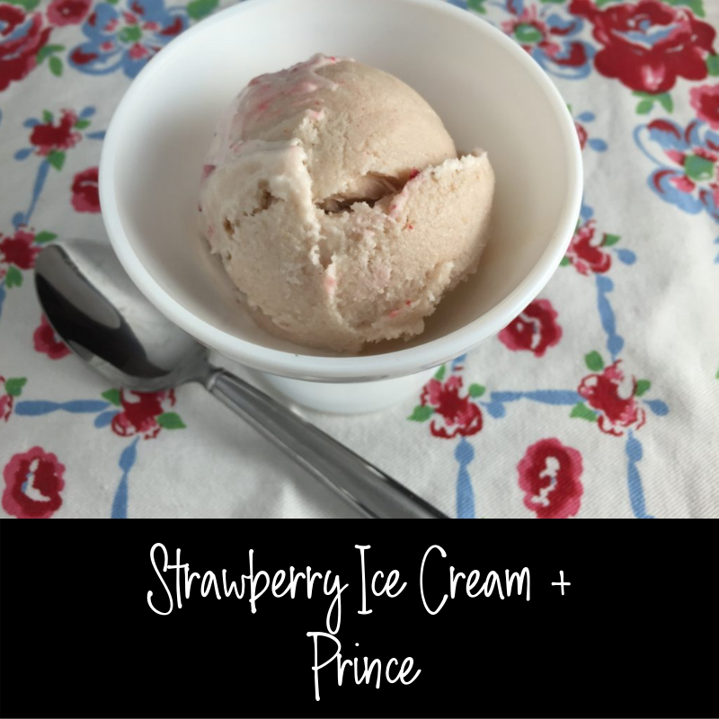 Duet: Strawberry Ice Cream / Prince “Purple Rain”