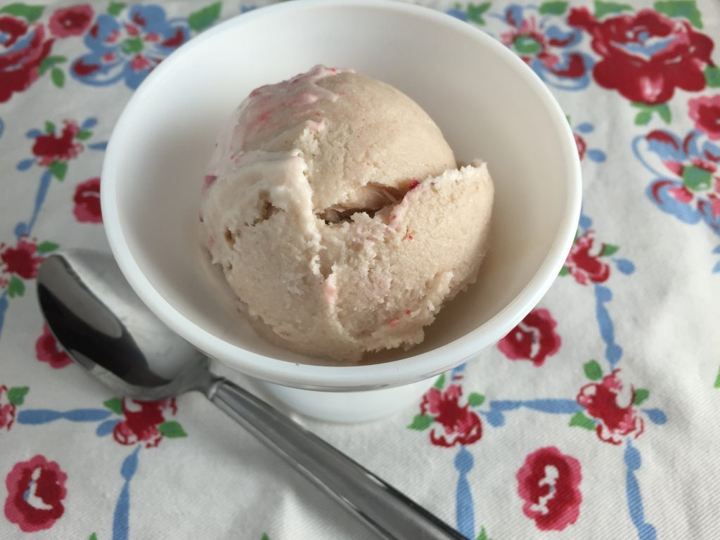 Strawberry ice cream